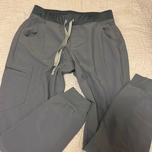 Figs blue size small jogger scrub pant
